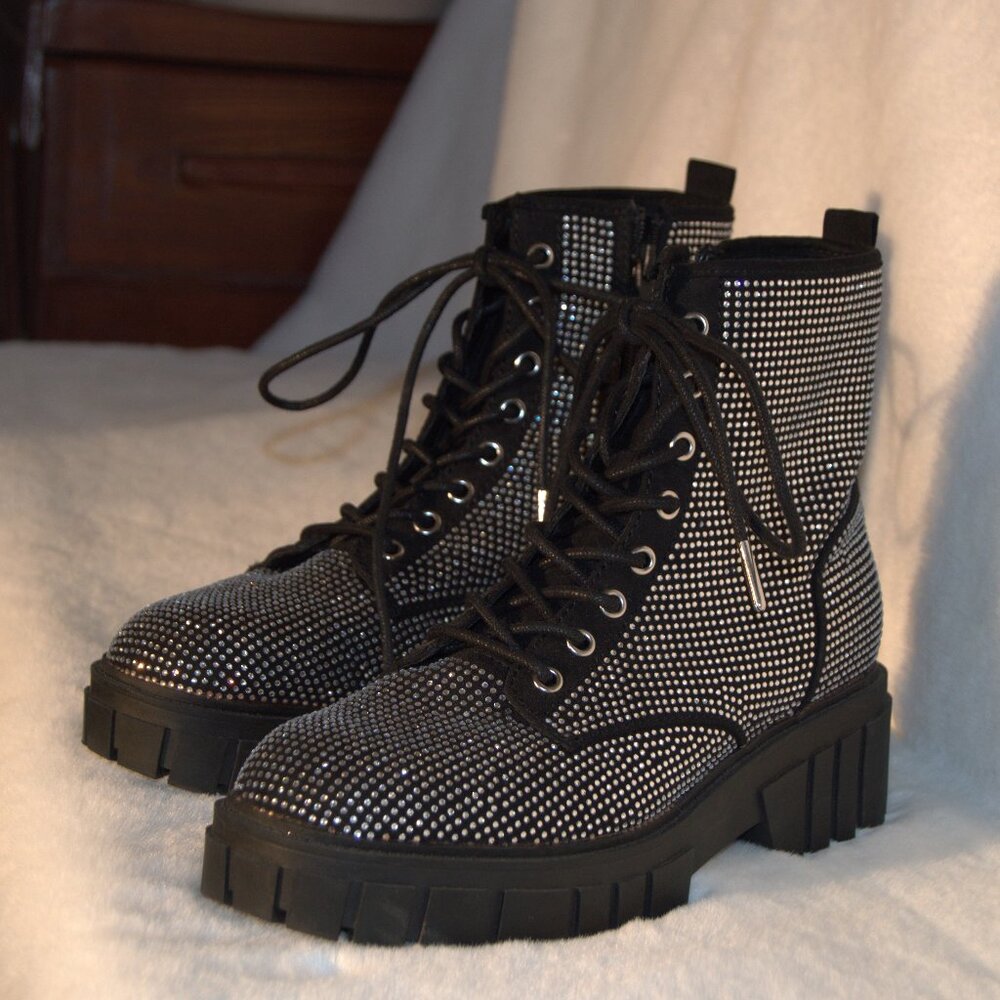 NYC Madden Combat Boots size 11